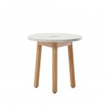 MARBLE OUTDOOR SIDE TABLE RIVA