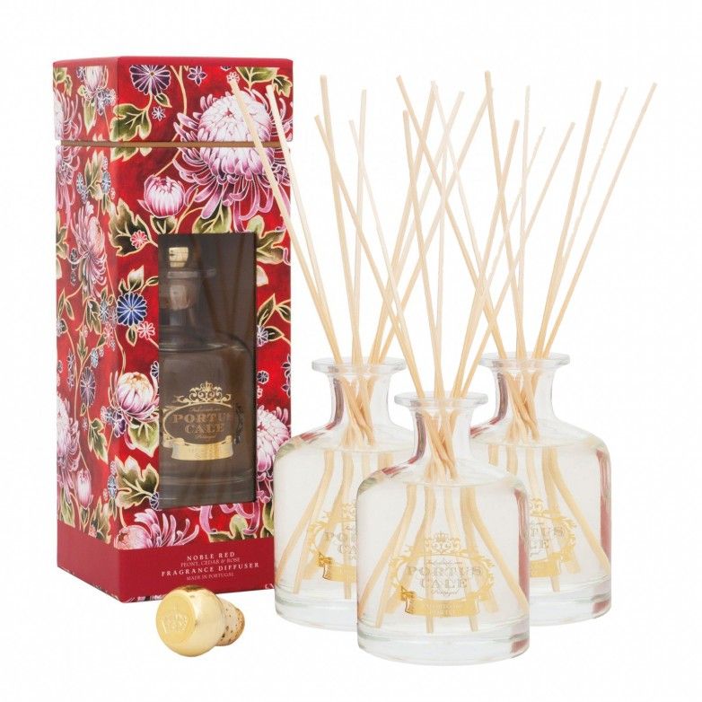 3 NOBLE RED CALE DIFFUSERS 250mL