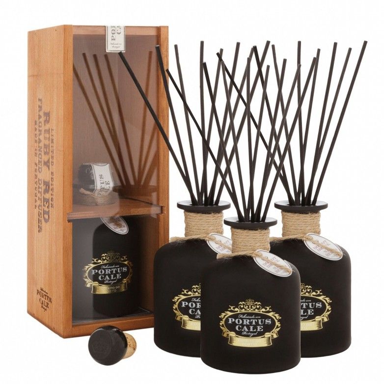 3 RUBY RED PORTUS CALE DIFFUSERS 250mL