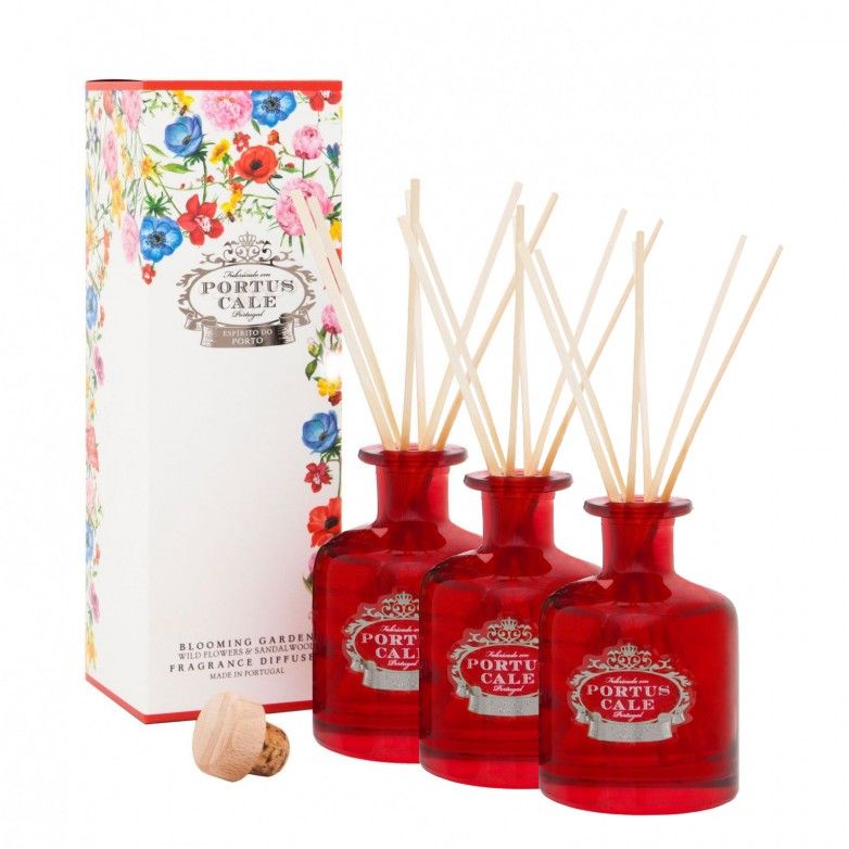 3 BLOOMING GARDEN PORTUS CALE DIFFUSERS 100mL
