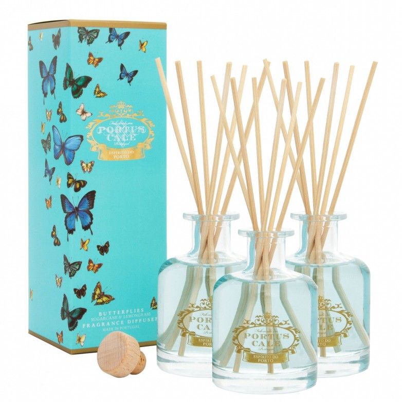 3 BUTTERFLIES PORTUS CALE DIFFUSERS 100mL