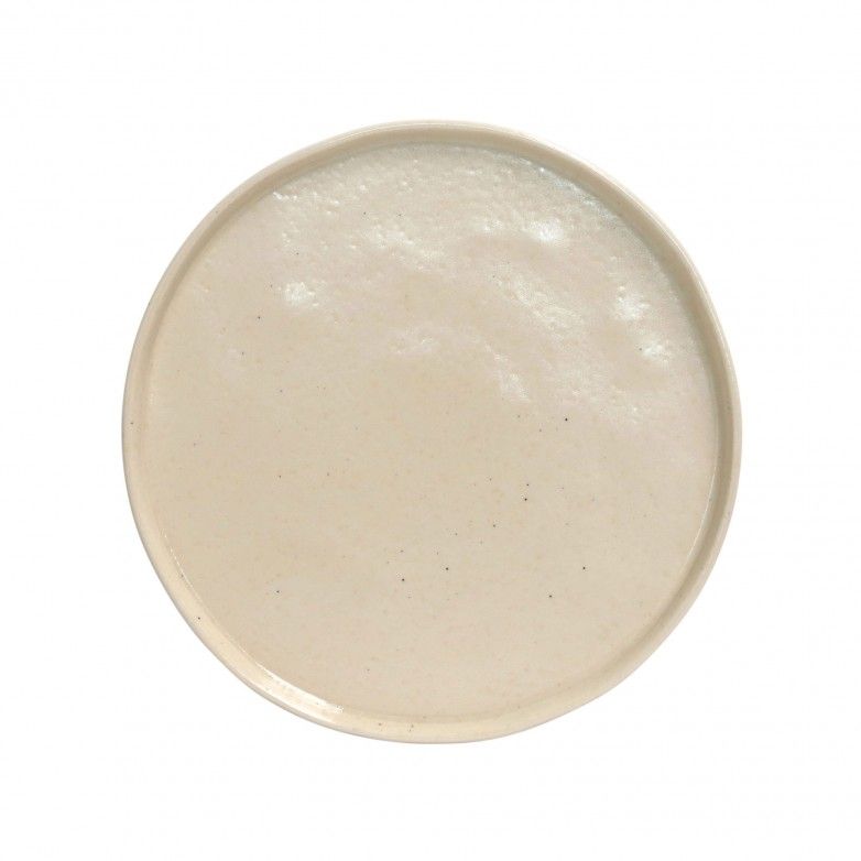 BEIGE LAGOA CHARGER PLATE