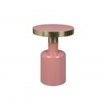 GLAM PINK SIDE TABLE