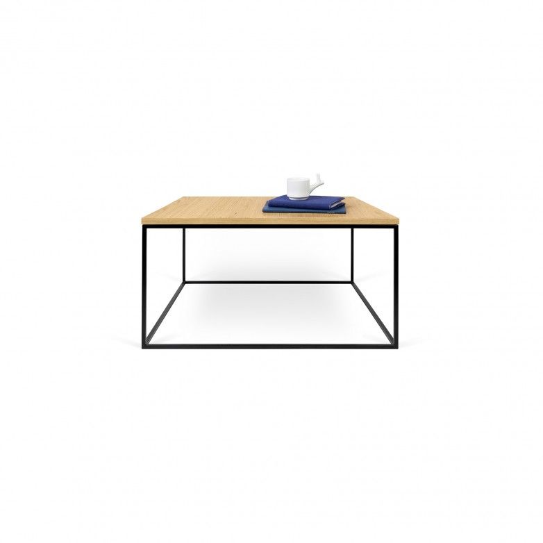 MESA APOIO GLEAM OAK BLACK I