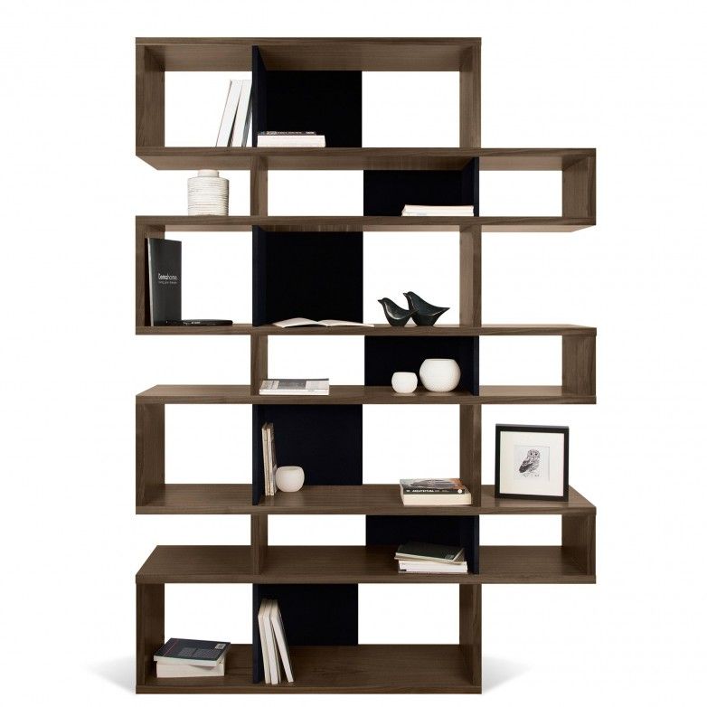 WALNUT BLACK LONDON BOOKCASE II