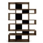 WALNUT BLACK LONDON BOOKCASE II