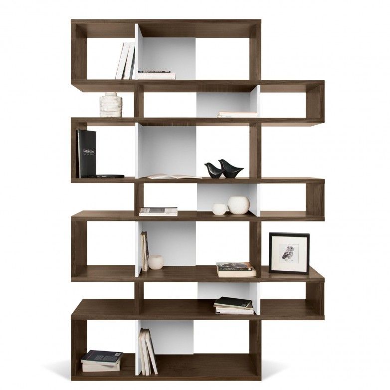 ESTANTE LONDON WALNUT WHITE II