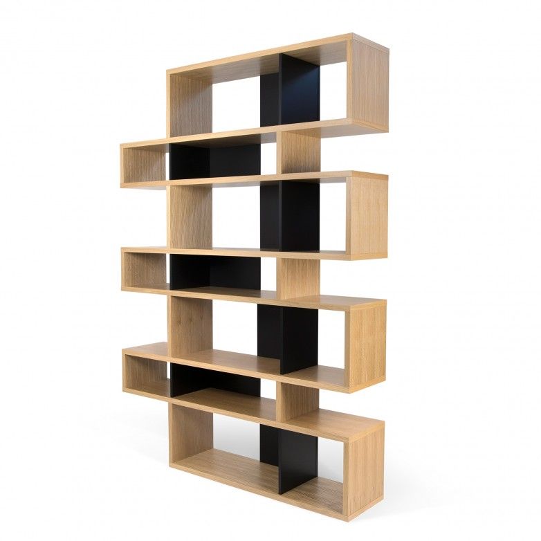 ESTANTE LONDON OAK BLACK II