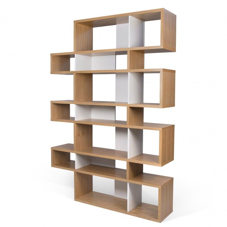 OAK WHITE LONDON BOOKCASE II