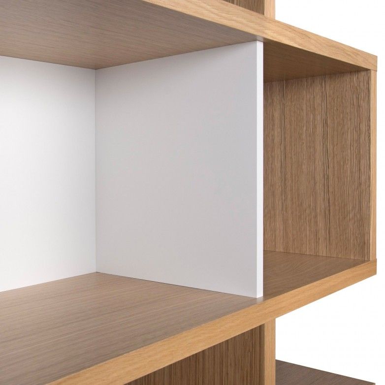 OAK WHITE LONDON BOOKCASE II