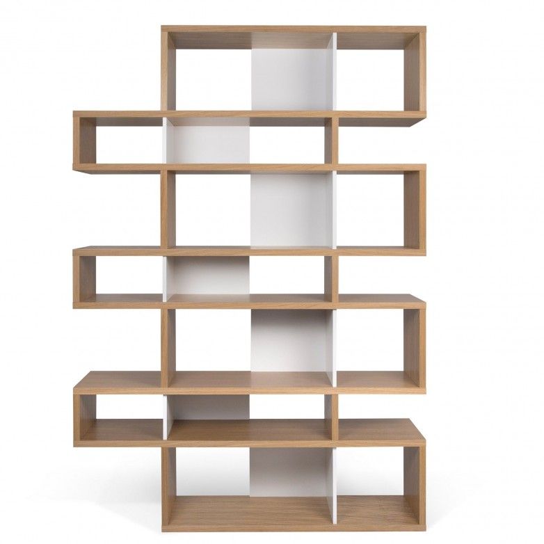 OAK WHITE LONDON BOOKCASE II