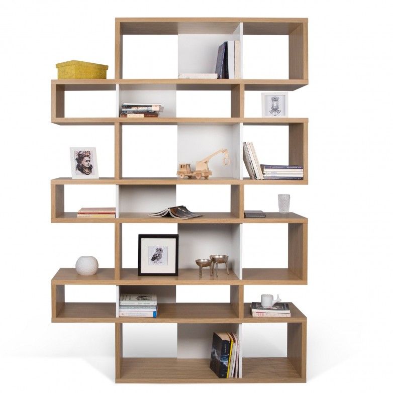 OAK WHITE LONDON BOOKCASE II