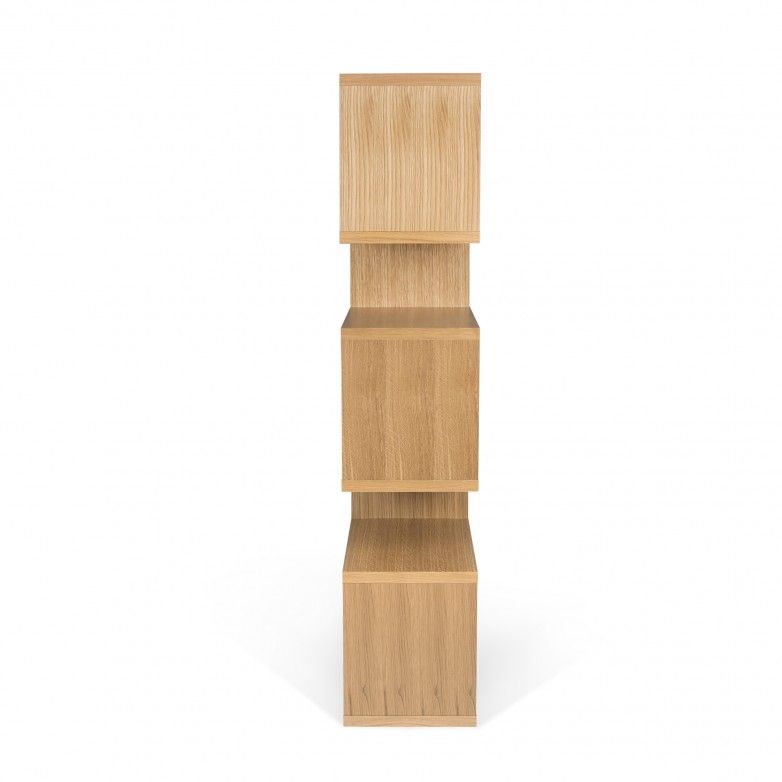 OAK WHITE LONDON BOOKCASE I