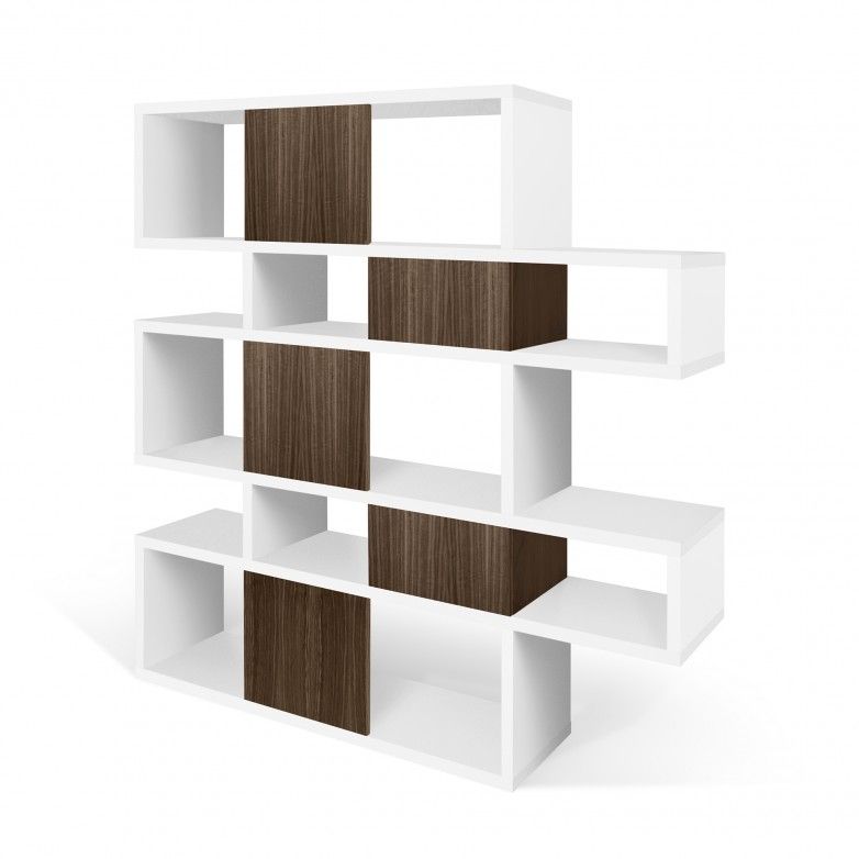 WHITE WALNUT LONDON BOOKCASE I