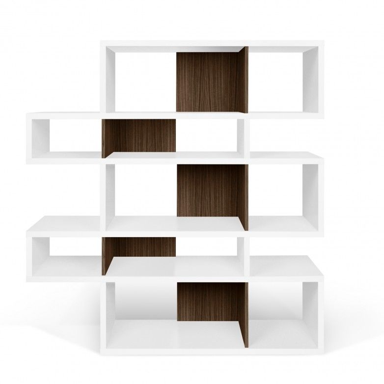 WHITE WALNUT LONDON BOOKCASE I