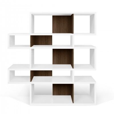 ESTANTE LONDON WHITE WALNUT I