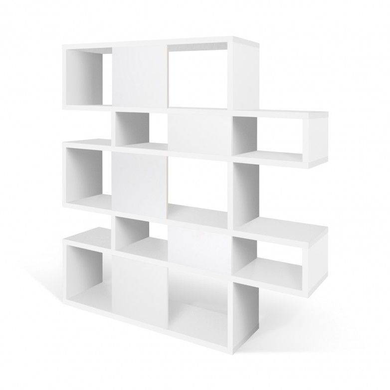 WHITE LONDON BOOKCASE I