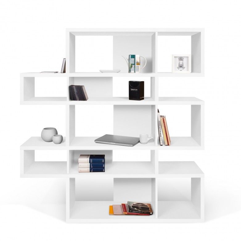 WHITE LONDON BOOKCASE I