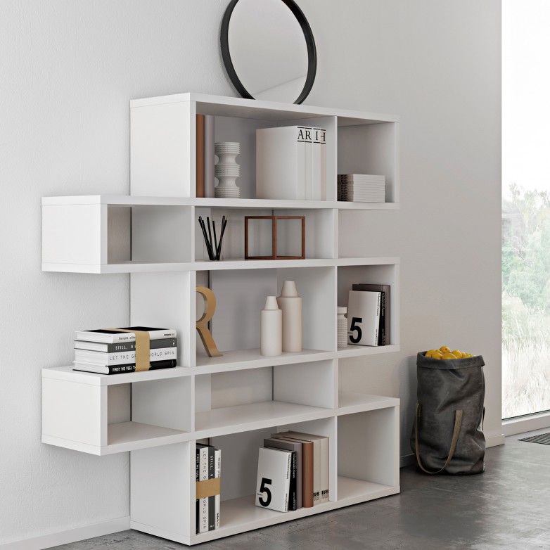 WHITE LONDON BOOKCASE I