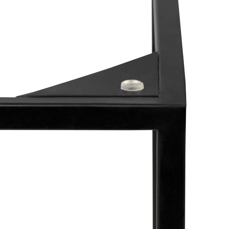 BLACK GLEAM SIDE TABLE