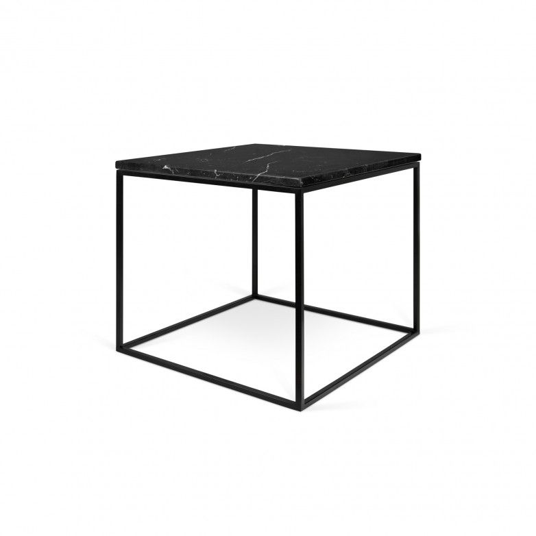 BLACK GLEAM SIDE TABLE