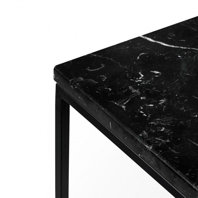 BLACK GLEAM SIDE TABLE