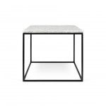 GLEAM WHITE SIDE TABLE