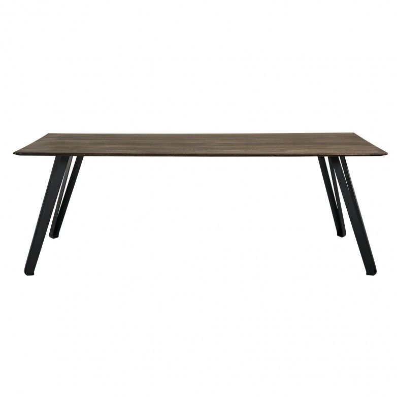 SPACE SMOKED DINING TABLE
