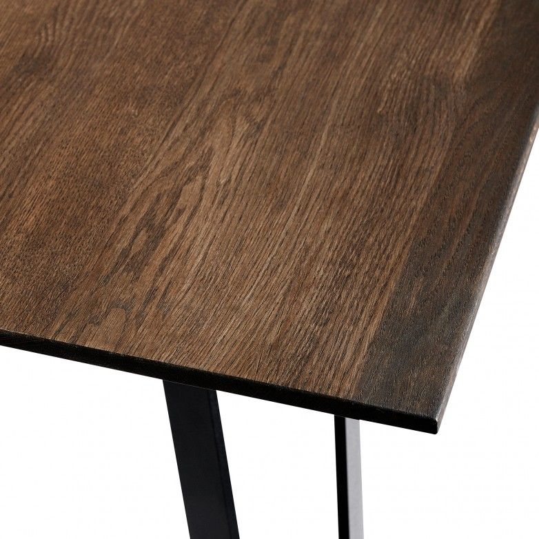SPACE SMOKED DINING TABLE