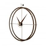 DOBLE O RED WALL CLOCK