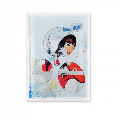 PICTURE BE WOMAN GLASS PRINT