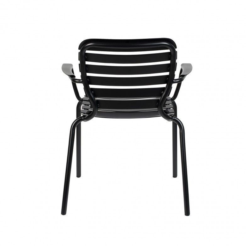 VONDEL BLACK SET OF 2 OUTDOOR CHAIRS