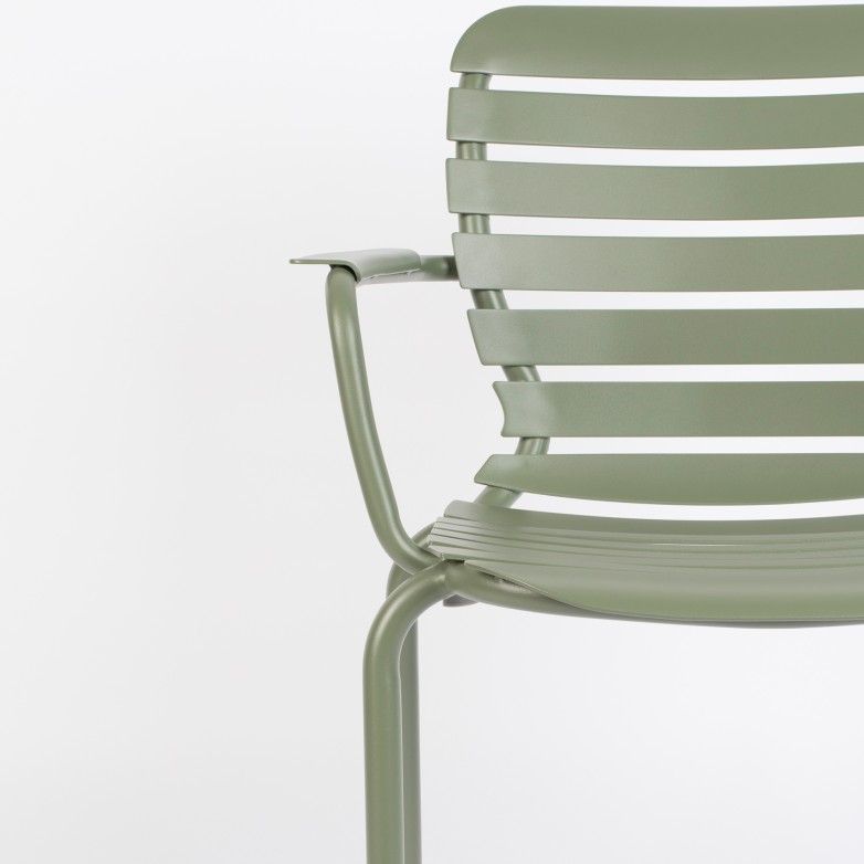 VONDEL GREEN SET OF 2 OUTDOOR CHAIRS