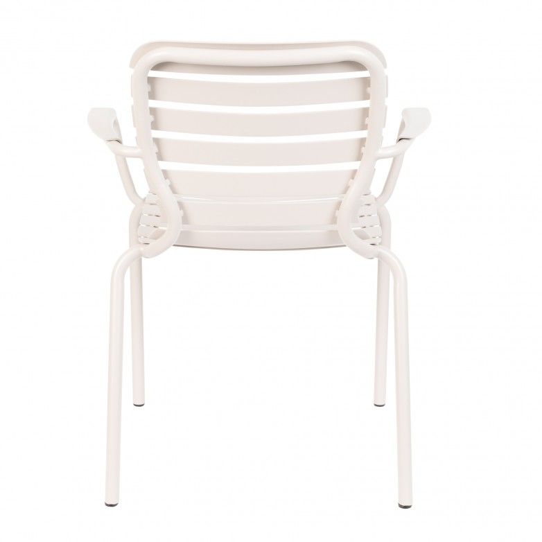 VONDEL WHITE SET OF 2 OUTDOOR CHAIRS