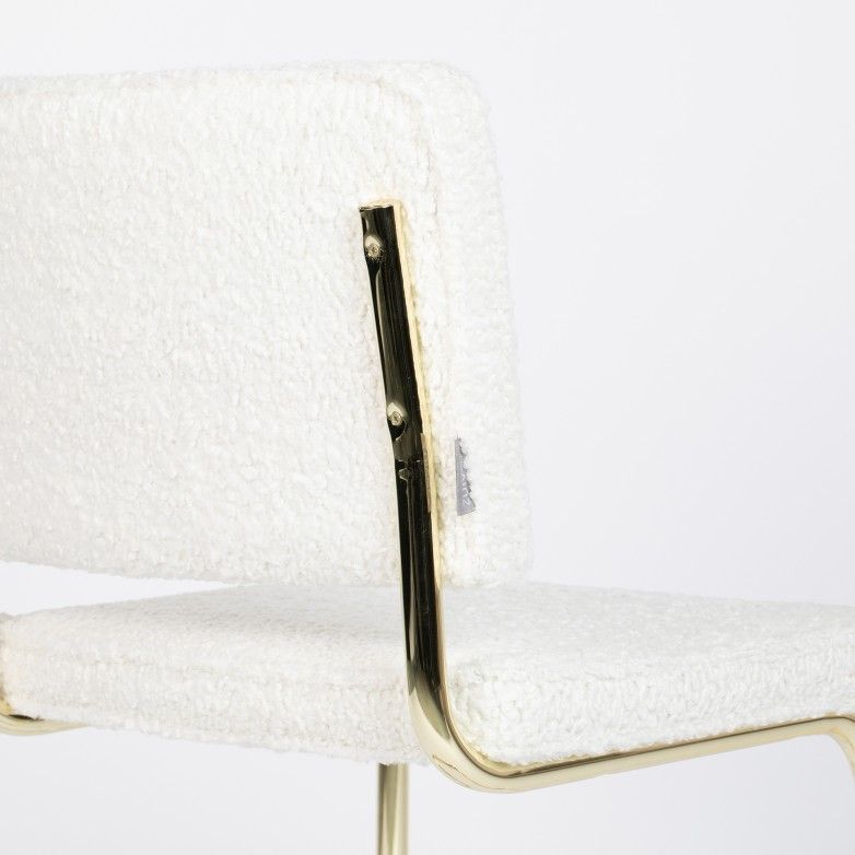 TEDDY WHITE CHAIR