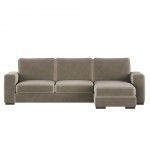 SOF CON CHAISE LONGUE ORION TAUPE
