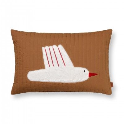 ALMOHADA BIRD QUILTED