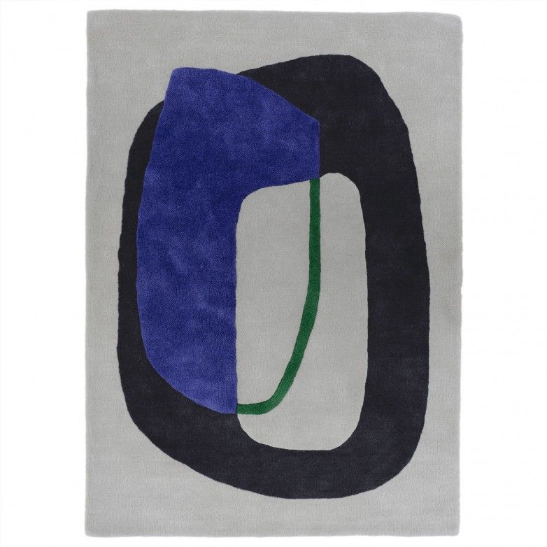 TAPETE INCLUSION BLUE KLEIN