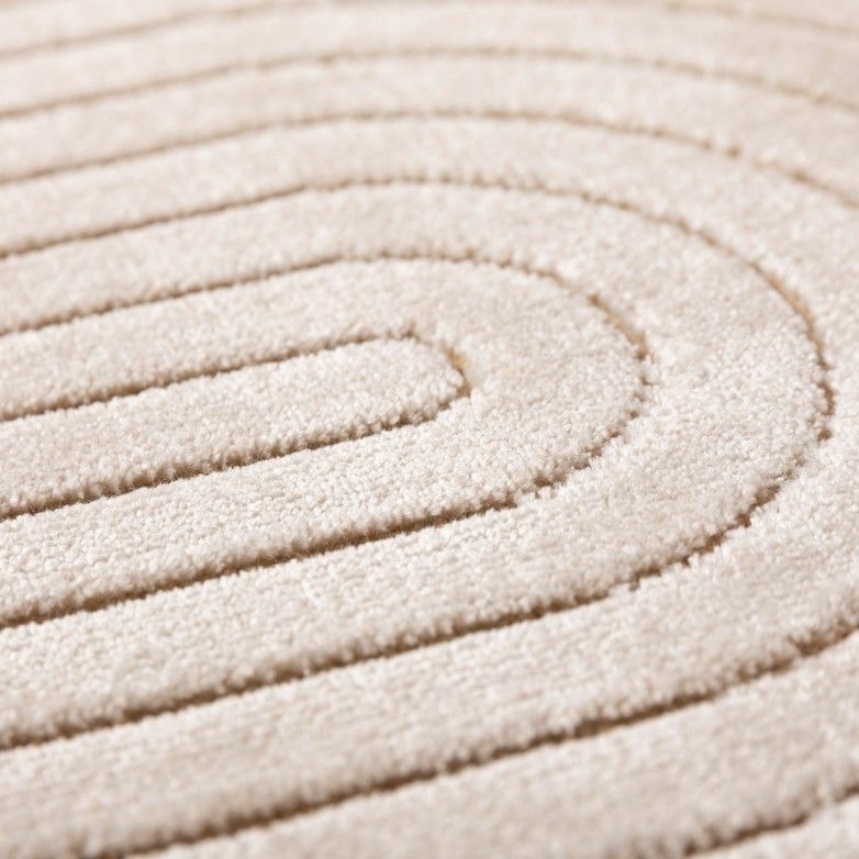 VOLUTES ECRU RUG